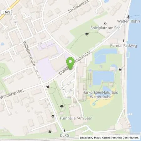 Standortübersicht der Tankstelle AVU AG in 58300 Wetter (Ruhr)