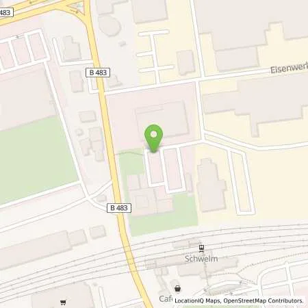 Standortübersicht der Tankstelle AVU AG in 58332 Schwelm