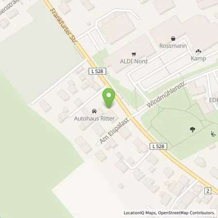 Standortübersicht der Tankstelle Autohaus Dieter Ritter in 58339 Breckerfeld