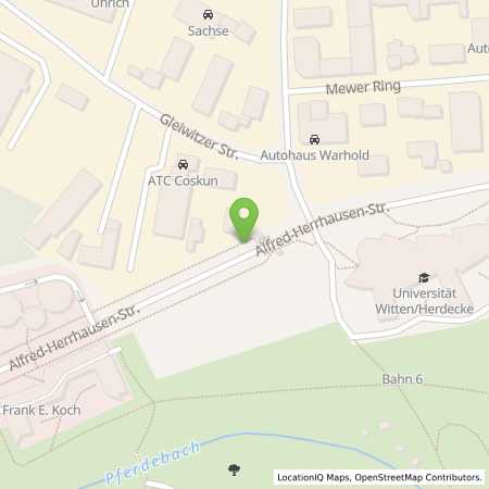 Standortübersicht der Strom (Elektro) Tankstelle: Stadtwerke Witten GmbH in 58455, Witten