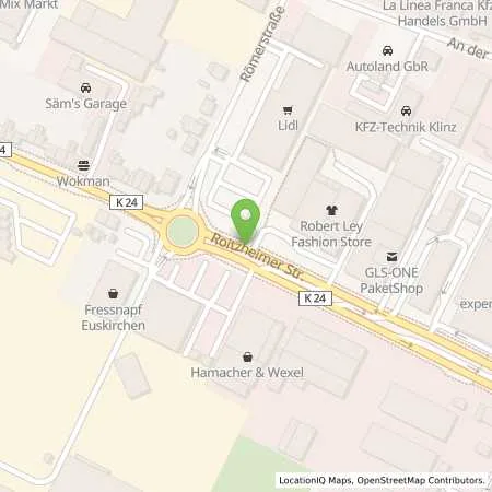 Standortübersicht der Tankstelle Lidl Dienstleistung GmbH & Co. KG in 53879 Euskirchen