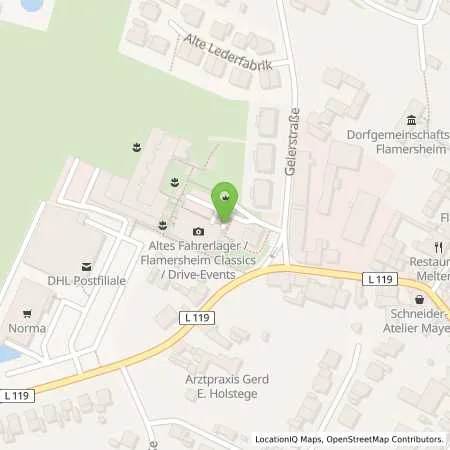 Standortübersicht der Tankstelle e-regio GmbH & Co. KG in 53881 Flamersheim