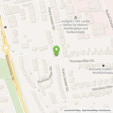 Standortübersicht der Tankstelle e-regio GmbH & Co. KG in 53881 Euskirchen