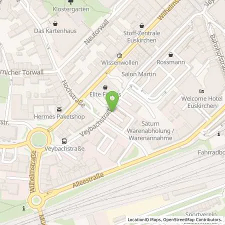 Standortübersicht der Tankstelle e-regio GmbH & Co. KG in 53881 Euskirchen