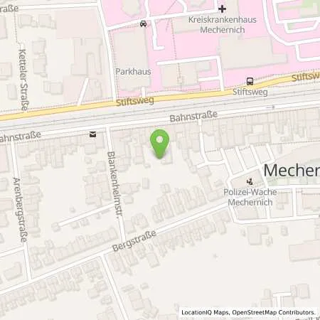 Standortübersicht der Tankstelle innogy eMobility Solutions GmbH in 53894 Mechernich