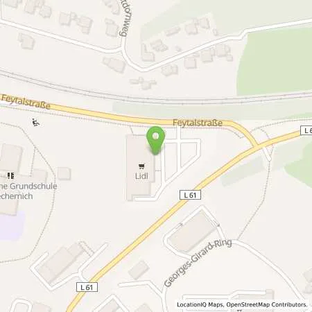 Standortübersicht der Tankstelle Lidl Dienstleistung GmbH & Co. KG in 53894 Mechernich