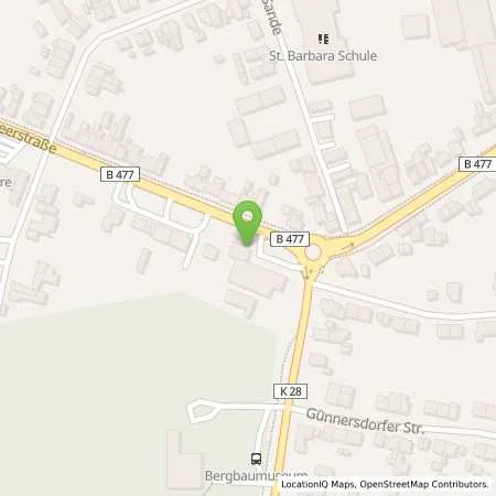 Standortübersicht der Tankstelle Autohaus Vossel KG in 53894 Mechernich