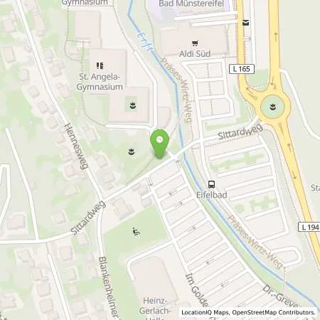 Standortübersicht der Tankstelle e-regio GmbH & Co. KG in 53904 Bad Münstereifel