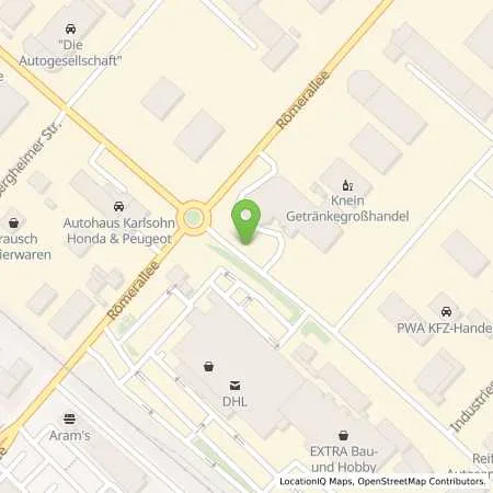 Standortübersicht der Tankstelle e-regio GmbH & Co. KG in 53909 Zülpich