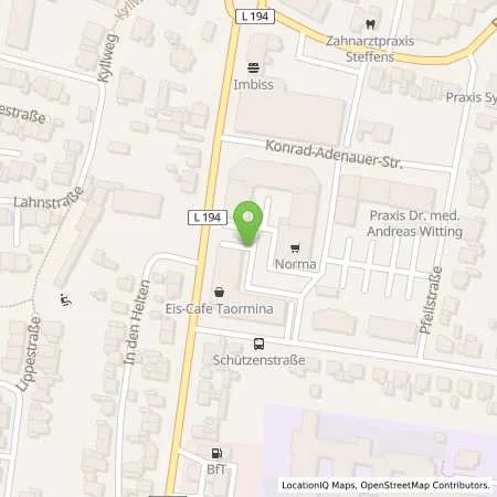 Standortübersicht der Tankstelle e-regio GmbH & Co. KG in 53919 Weilerswist