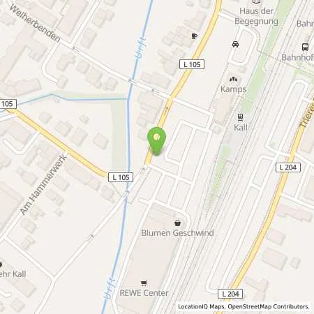 Standortübersicht der Tankstelle Energie Nordeifel GmbH&Co. KG in 53925 Kall