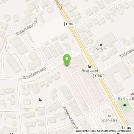 Standortübersicht der Tankstelle Stadtwerke Gütersloh GmbH in 33330 Gütersloh