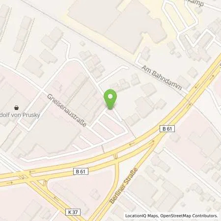 Standortübersicht der Tankstelle Mense GmbH in 33330 Gütersloh