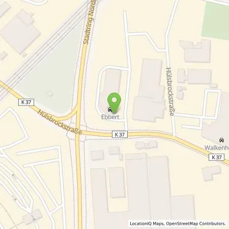 Standortübersicht der Tankstelle Autohaus Walkenhorst GmbH in 33334 Gütersloh