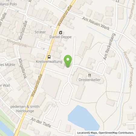 Standortübersicht der Tankstelle Stadtwerk Rheda-Wiedenbrück in 33378 Rheda-Wiedenbrück