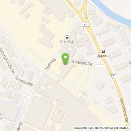 Standortübersicht der Tankstelle Walter Fritz Deutsche Gesellschaft für Energieversorgung mbH in 33378 Rheda-Wiedenbrück