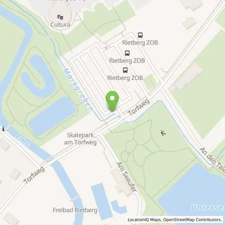 Standortübersicht der Tankstelle innogy eMobility Solutions GmbH in 33397 Rietberg