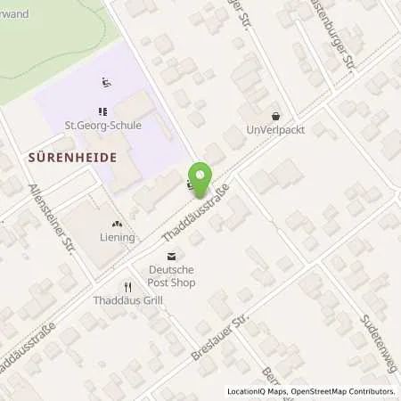 Standortübersicht der Tankstelle Stadtwerk Verl GmbH in 33415 Verl