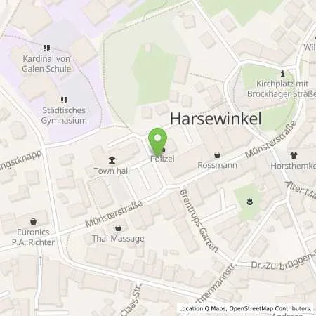 Standortübersicht der Tankstelle Stadtwerke Versmold GmbH in 33428 Harsewinkel