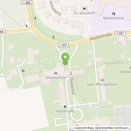 Standortübersicht der Tankstelle Stadtwerke Versmold GmbH in 33428 Marienfeld