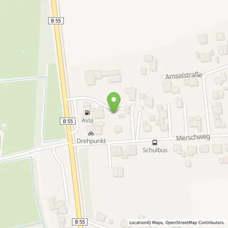 Standortübersicht der Tankstelle Leweling GmbH & Co.KG in 33449 Langenberg