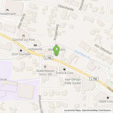 Standortübersicht der Tankstelle Westfalen Weser Netz GmbH in 33758 Schloß Holte-Stukenbrock