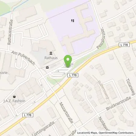 Standortübersicht der Tankstelle Gemeindewerke Steinhagen GmbH in 33803 Steinhagen