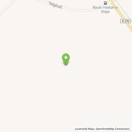 Standortübersicht der Tankstelle innogy SE in 33829 Borgholzhausen