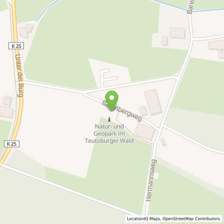 Standortübersicht der Strom (Elektro) Tankstelle: innogy SE in 33829, Borgholzhausen