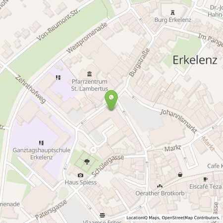 Standortübersicht der Strom (Elektro) Tankstelle: NEW AG in 41812, Erkelenz