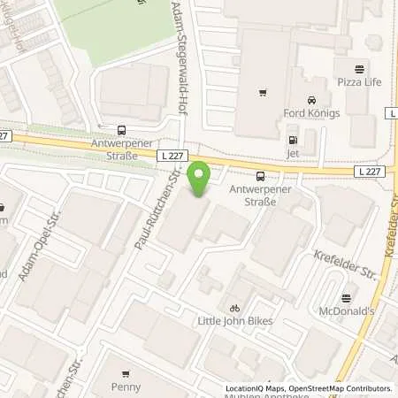 Standortübersicht der Tankstelle Procar Automobile GmbH in 41812 Erkelenz