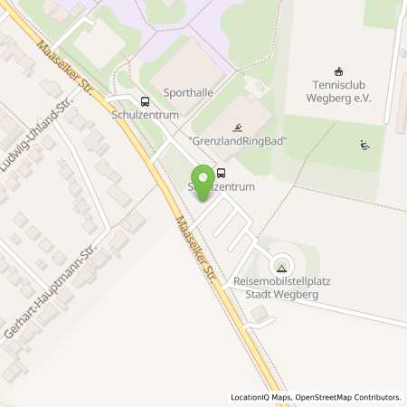 Standortübersicht der Strom (Elektro) Tankstelle: NEW Niederrhein Energie und Wasser GmbH in 41844, Wegberg
