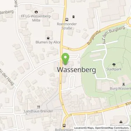 Standortübersicht der Tankstelle NEW AG in 41849 Wassenberg