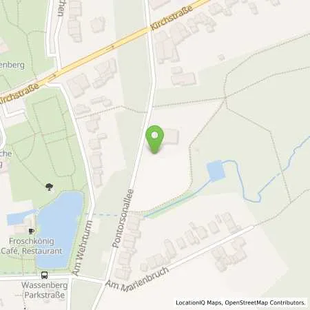 Standortübersicht der Tankstelle NEW Niederrhein Energie und Wasser GmbH in 41849 Wassenberg