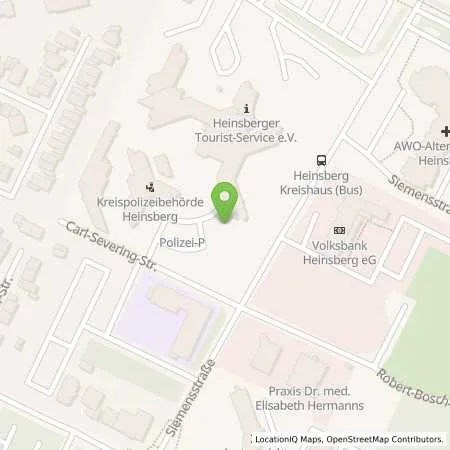 Standortübersicht der Tankstelle NEW AG in 52525 Heinsberg