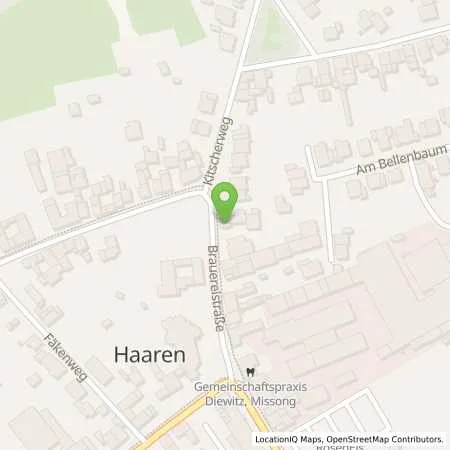 Standortübersicht der Tankstelle NEW AG in 52525 Waldfeucht