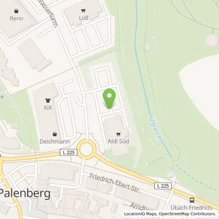 Standortübersicht der Tankstelle ALDI SÜD in 52531 Übach-Palenberg