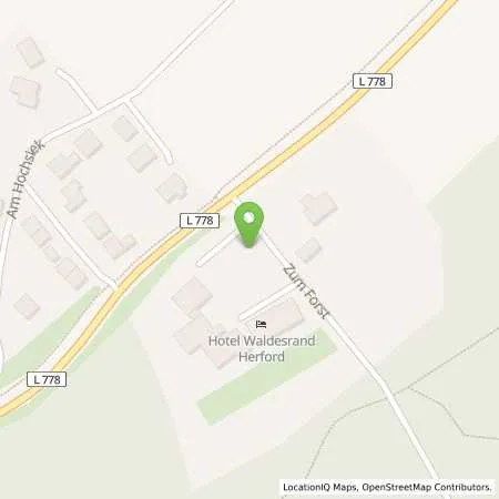 Standortübersicht der Tankstelle Allego GmbH in 32049 Herford