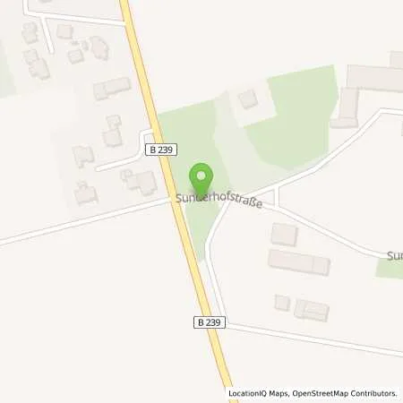 Standortübersicht der Tankstelle Biogas Sunderhof GmbH & Co.KG in 32278 Kirchlengern