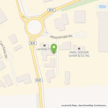 Standortübersicht der Tankstelle Brouwer Estate GmbH in 32278 Kirchlengern