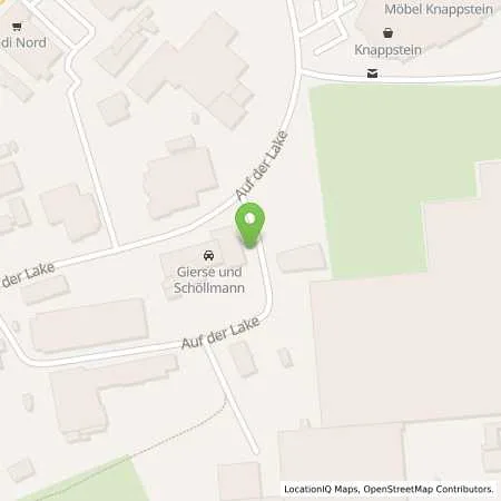 Standortübersicht der Tankstelle Gierse & Schöllmann GmbH in 57392 Schmallenberg