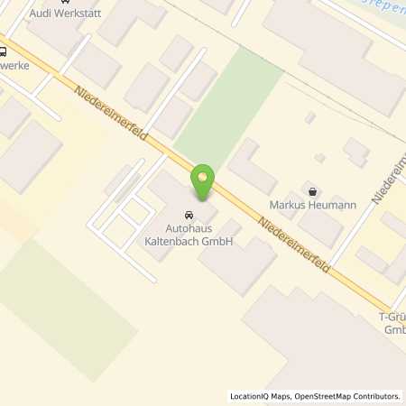 Standortübersicht der Strom (Elektro) Tankstelle: Autohaus Kaltenbach GmbH & Co. KG in 59823, Arnsberg