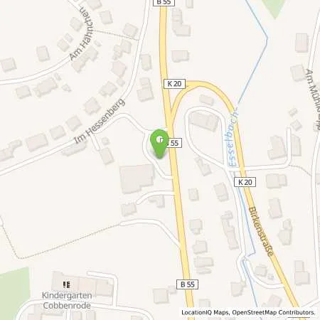 Standortübersicht der Tankstelle Hochsauerlandenergie GmbH in 59889 Eslohe