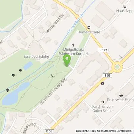Standortübersicht der Tankstelle Hochsauerlandenergie GmbH in 59889 Eslohe