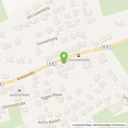 Standortübersicht der Tankstelle Hochsauerlandenergie GmbH in 59939 Olsberg