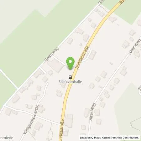 Standortübersicht der Tankstelle innogy SE in 59955 Winterberg