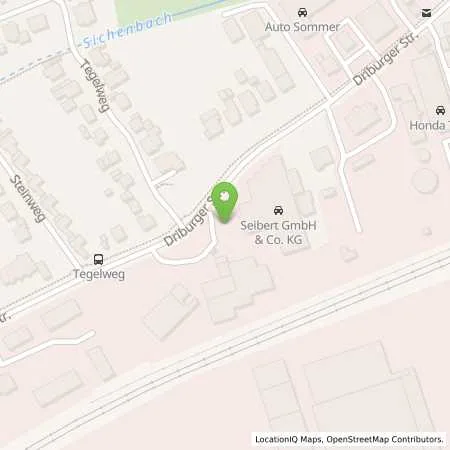 Standortübersicht der Tankstelle Seibert GmbH & Co. KG in 33034 Brakel