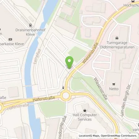 Standortübersicht der Tankstelle Stadtwerke Kleve GmbH in 47533 Kleve