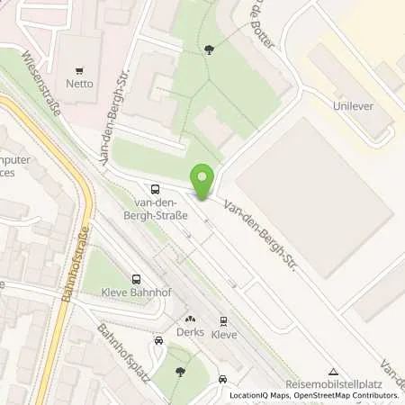 Standortübersicht der Tankstelle Stadtwerke Kleve GmbH in 47533 Kleve