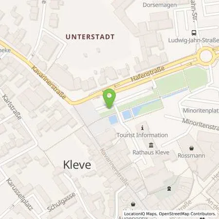 Standortübersicht der Tankstelle Stadtwerke Kleve GmbH in 47533 Kleve